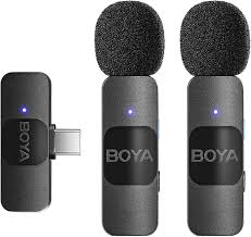 BOYA BY-V20 Ultracompact 2.4GHz Wireless Microphone System for Type-C Device